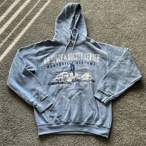 Light Blue US Space and Rocket Center Hoodie